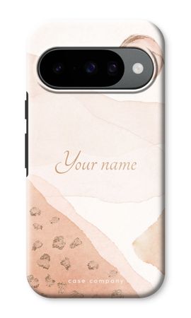 Gold Spots Namecase - Blush
