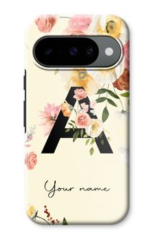 Flirty Flowers Monogram