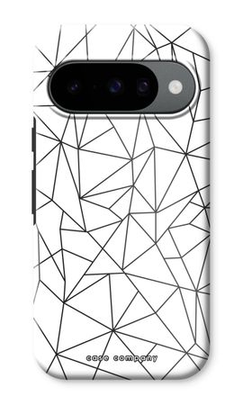 Geometric lines black