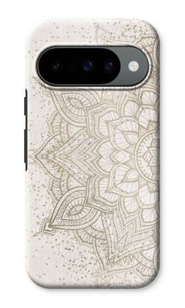 Boho golden mandala