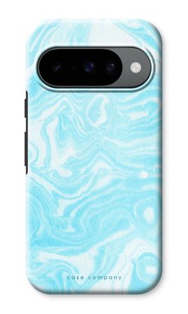 Water paint blue