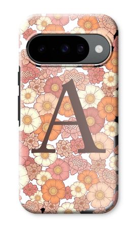 Retro bloemen