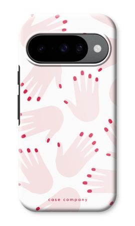 Hands pink
