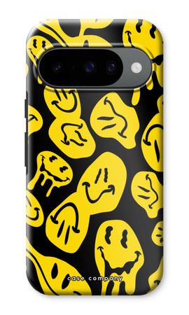 Melting smiley - Yellow