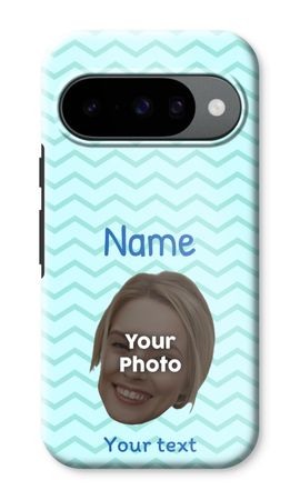 Personalisiertes Gesicht - Streifendesign