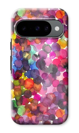 Overlapped Watercolor Dots