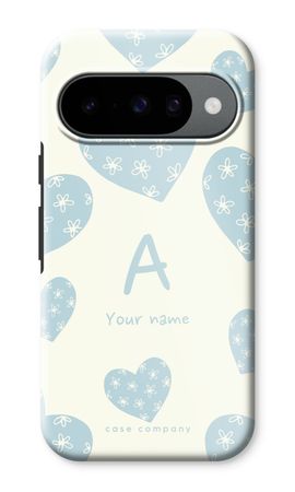 Monogram - Hearts - Pascha