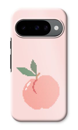 Stitched Peach