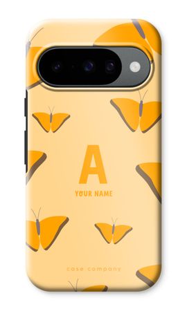 Amber Butterflies Monogram