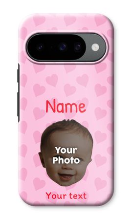 Personalized Face - Hearts N°2