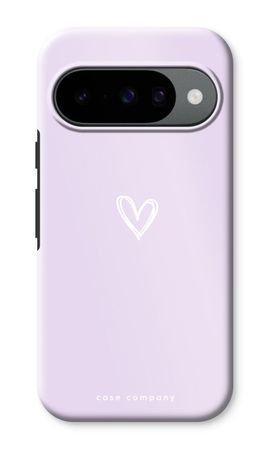 Small Heart Purple