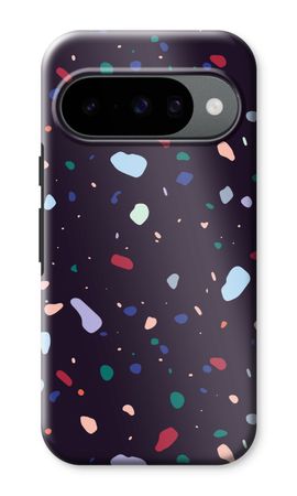 Dark Rounded Terrazzo