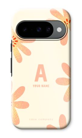 Peach Blossom Monogram