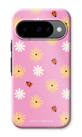 Petals And Ladybugs