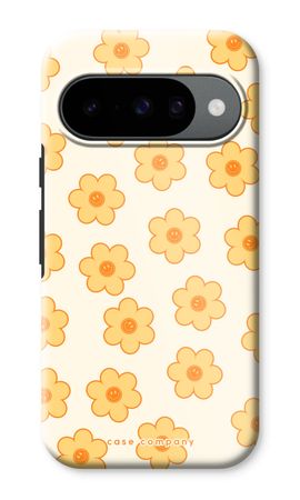 Gul smiley blomma