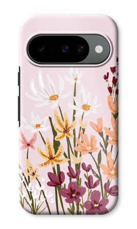 Painted wildflowers