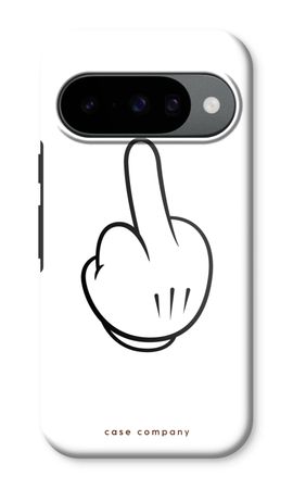Middle finger white