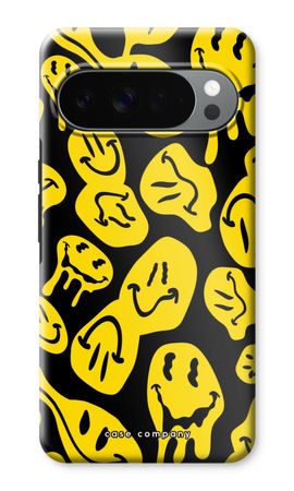 Melting smiley - Yellow