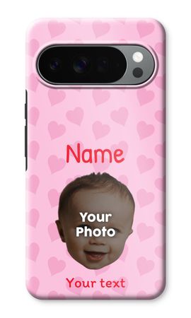 Personalized Face - Hearts N°2