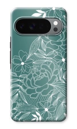 Flowers in lace
