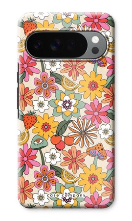 Retro Blumen N°2 - Gelb
