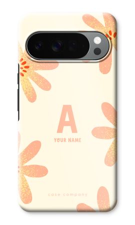 Peach Blossom Monogram