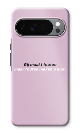 Fouten maken u niet
