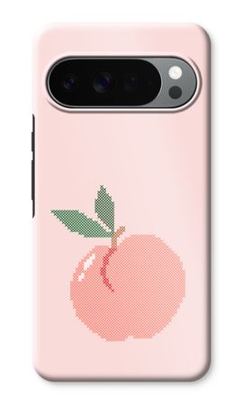 Stitched Peach