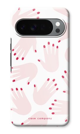 Hands pink