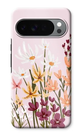 Painted wildflowers