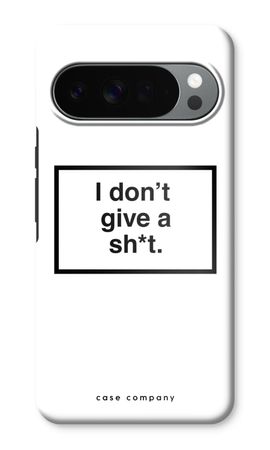 Don't give a shit