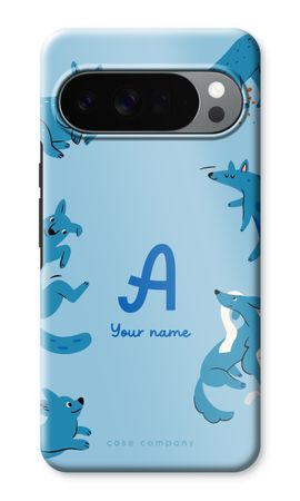 Playful Dogs Monogram