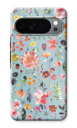 Bunte Pflanzen und Blumen