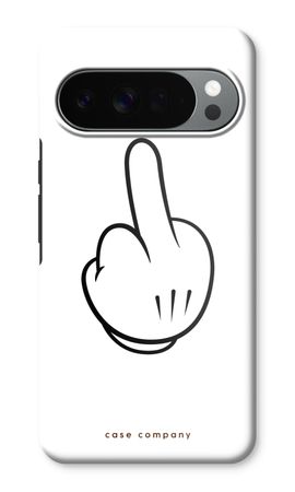 Middle finger white