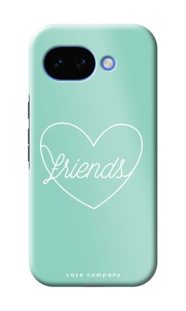 Friends heart pastel