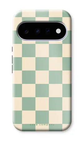 Checkered Mint, Google Pixel 11 hardt deksel
