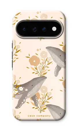 Floral Whales, Здрав кейс Google Pixel 11 Pro XL
