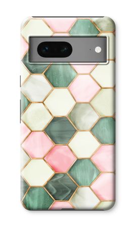 Hexagons in stained glass