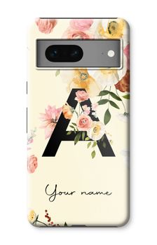 Flirty Flowers Monogram