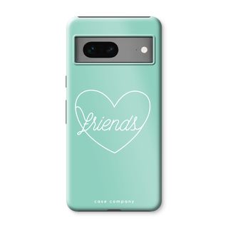 Friends heart pastel