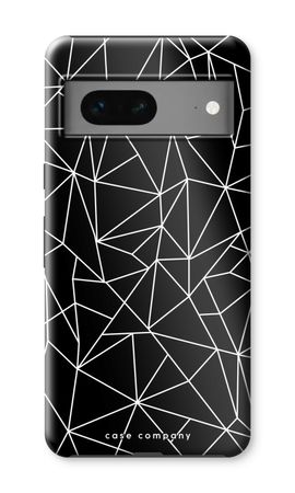 Geometric lines white