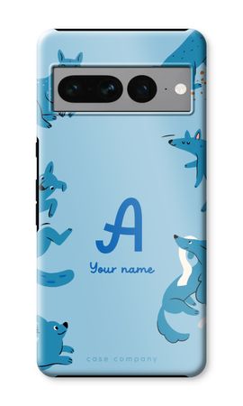 Playful Dogs Monogram