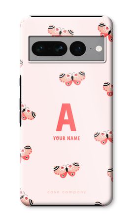 Rosy Butterflies Monogram