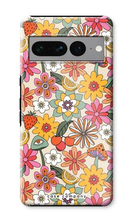 Retro Flowers N°2 - Yellow