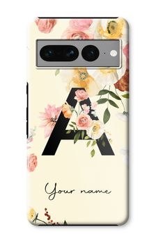 Flirty Flowers Monogram