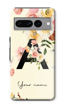 Flirty Flowers Monogram