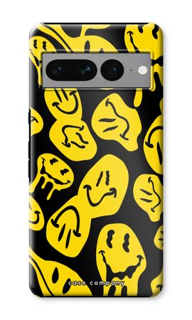 Melting smiley - Yellow