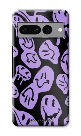 Melting Smiley - Purple