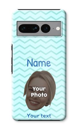 Personalisiertes Gesicht - Streifendesign