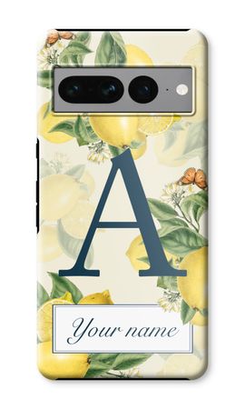 Monogram Lemons, Oranges of Peaches